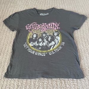 Womens Aerosmith T Shirt Size Large